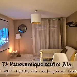  Appartement T3 Panoramique Centre Aix En Provence